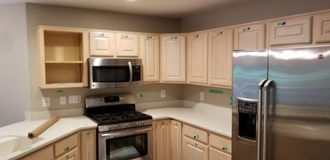 Before & After Cabinet Painting in Raliegh, NC (1)