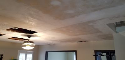 Drywall repair in Saxapahaw, NC by Exceptional Painting.
