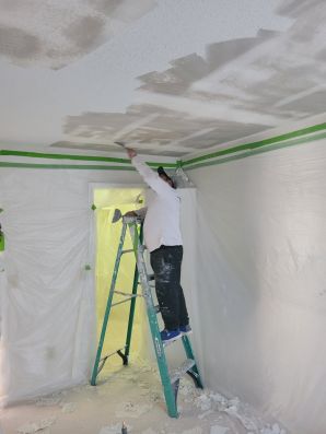 Popcorn Ceiling Removal in Durham, NC (3)